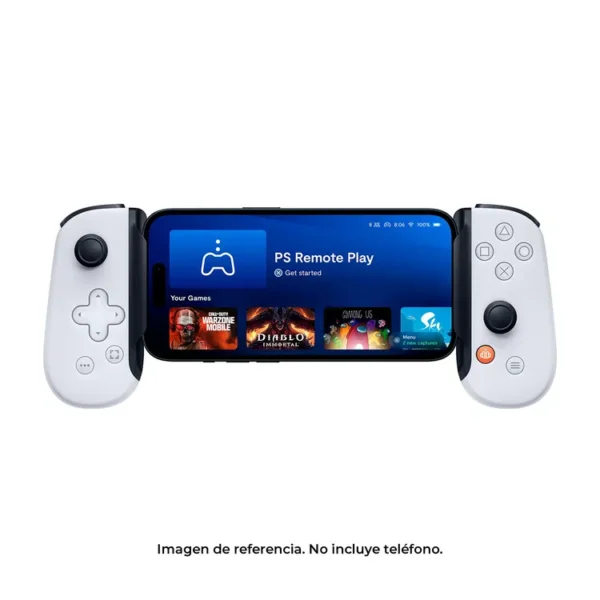 Control BACKBONE One para Teléfonos iPhone 15 y Android Blanco Edición PLAYSTATION con puerto USB-C - Imagen 2