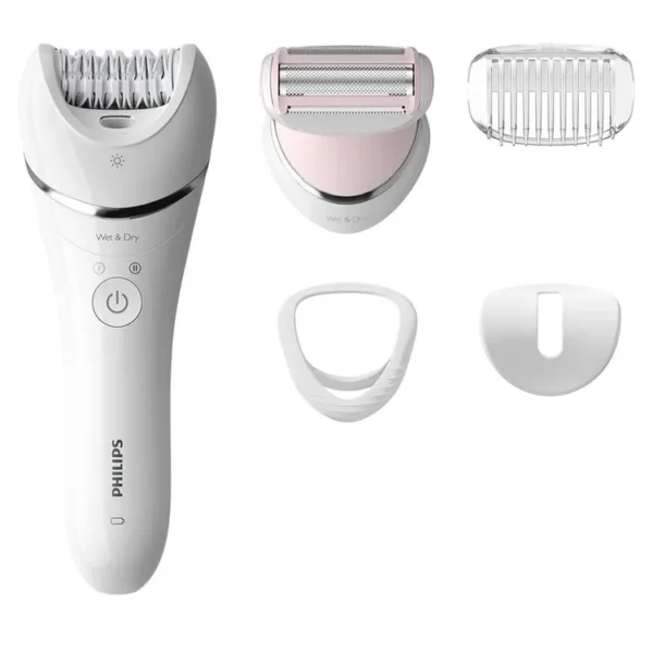 Depiladora PHILIPS  BRE710/00 Seco y húmedo Blanco