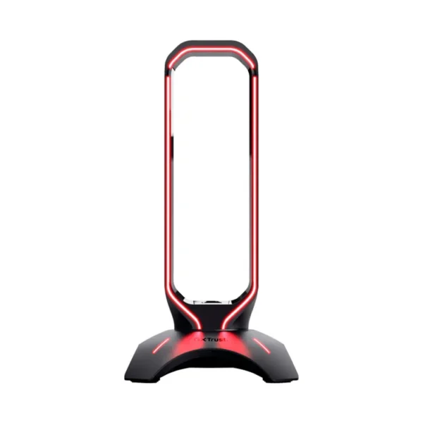 Soporte para Diadema TRUST Iluminación RGB|2 Puertos USB GXT 265 Negro - Imagen 3