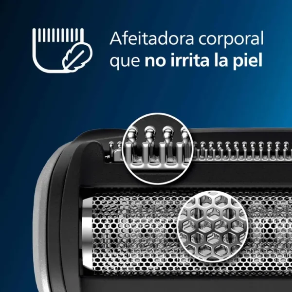Recortador corporal e íntimo impermeable PHILIPS BG3007/01 Blanco - Imagen 7