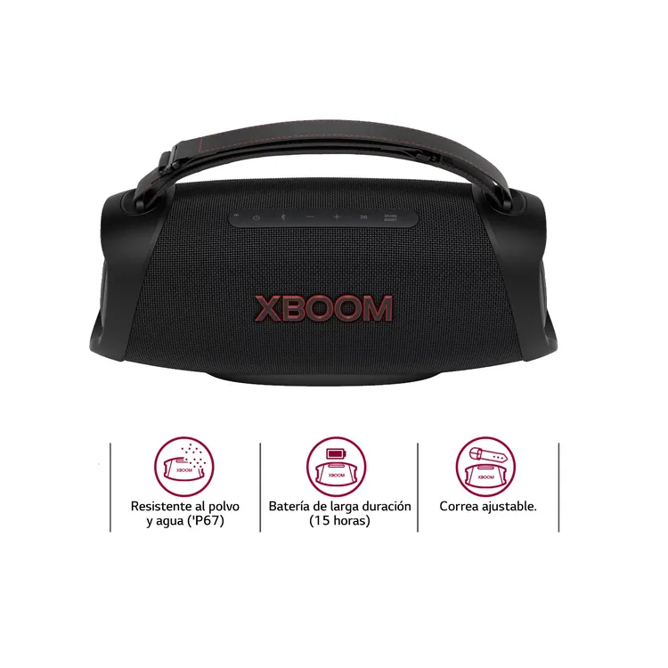Parlante LG XBOOM GO XG8T Negro - Imagen 3