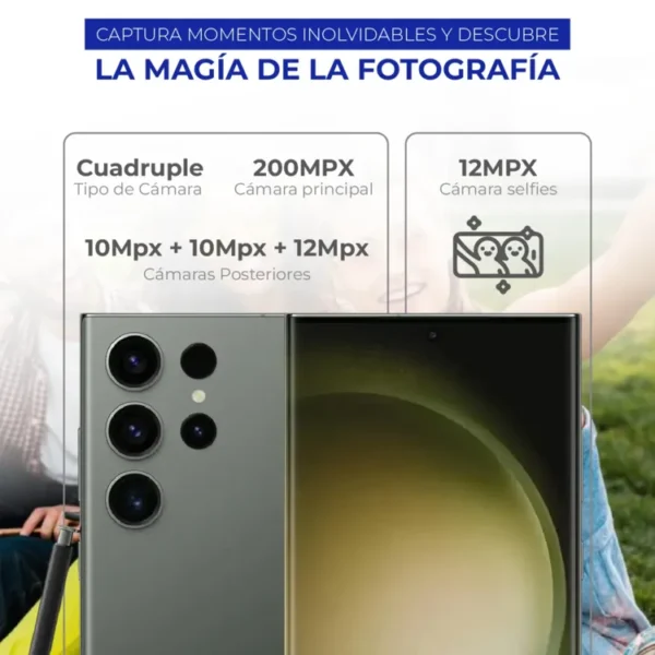 Celular Samsung Galaxy S23Ultra 256GB 5G Verde - Imagen 4