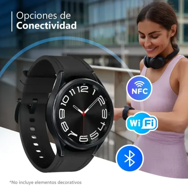 Reloj SAMSUNG Galaxy Watch 6 Classic de 43 mm Negro - Imagen 4