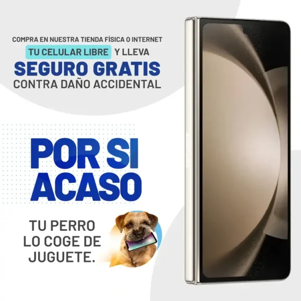 Celular SAMSUNG Galaxy Zfold5 256GB Crema - Imagen 2