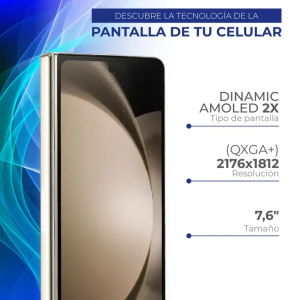 Celular SAMSUNG Galaxy Zfold5 256GB Crema - Imagen 7