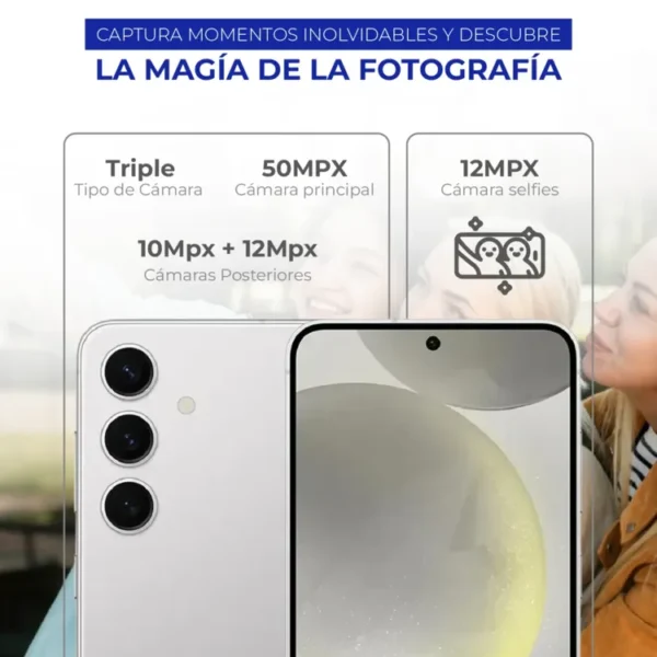 Celular SAMSUNG Galaxy S24 128GB Gris - Imagen 4