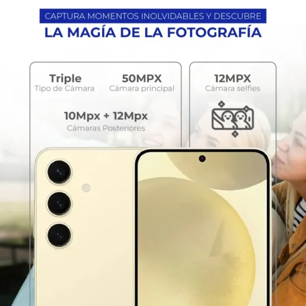 Celular SAMSUNG Galaxy S24 128GB Amarillo - Imagen 4