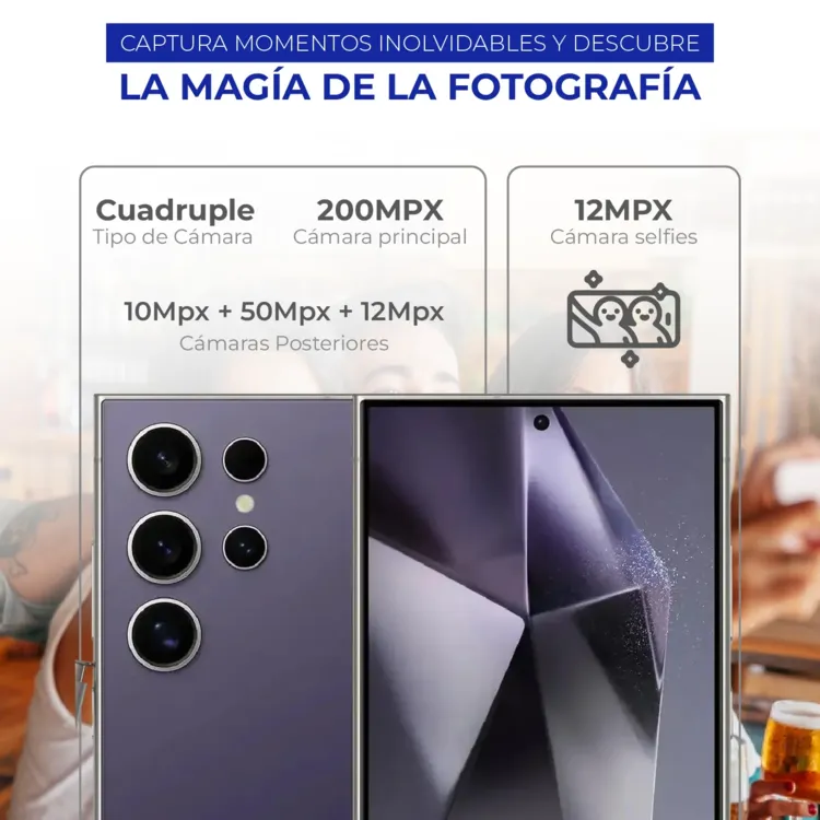 Celular SAMSUNG Galaxy S24 Ultra 256GB Morado - Imagen 4