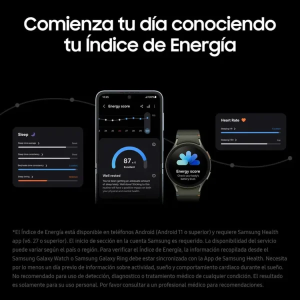 Reloj SAMSUNG Galaxy Watch 7 44 mm Plateado - Imagen 3