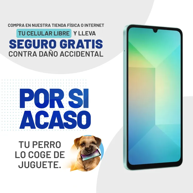 Celular SAMSUNG Galaxy A06 128GB Verde - Imagen 2