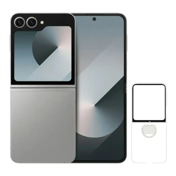Celular SAMSUNG Galaxy Z Flip6 256GB 5G Plateado + Cover