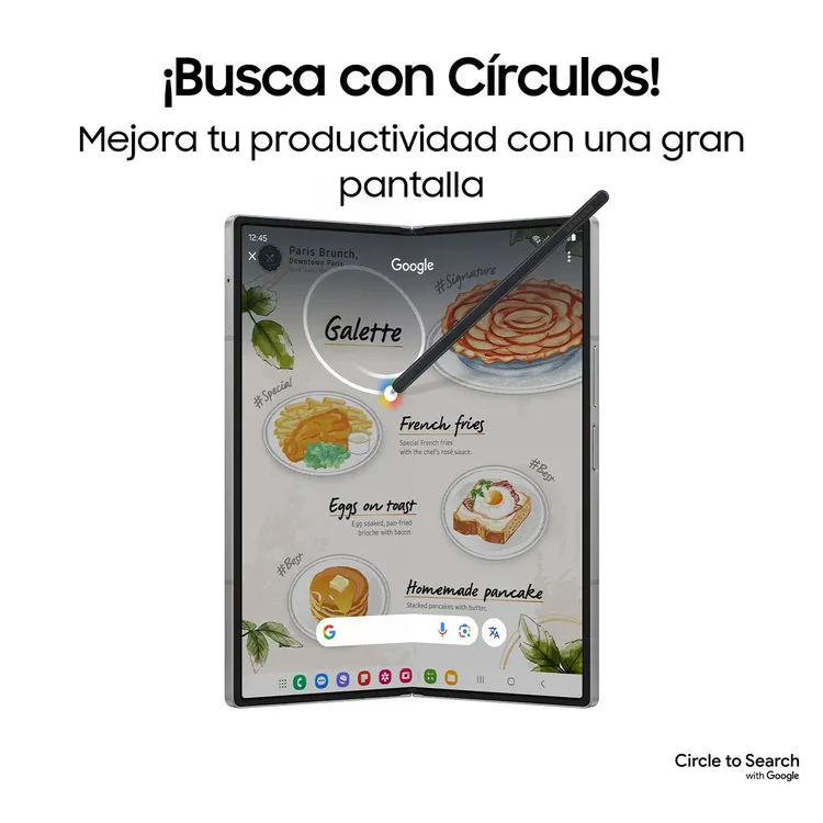 Celular SAMSUNG Galaxy Z Fold6 256GB 5G Plateado +Cover - Imagen 7