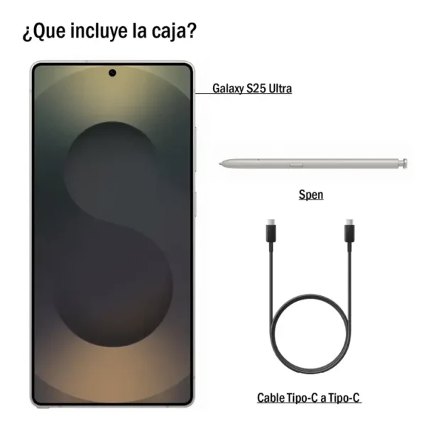 Celular SAMSUNG S25Ultra 256GB 5G Negro + Audifonos - Imagen 3