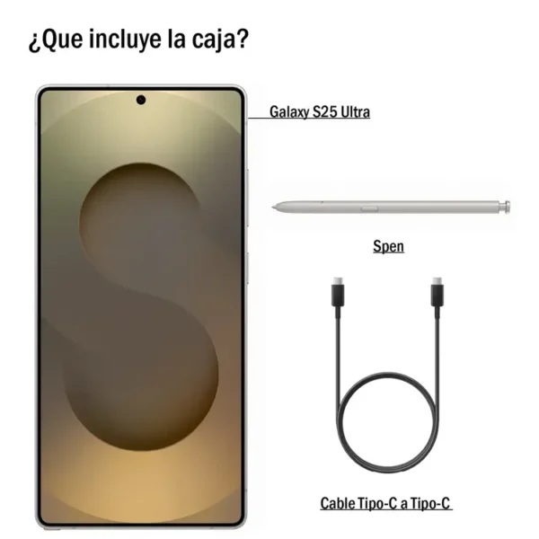 Celular SAMSUNG S25Ultra 256GB 5G Gris + Audifonos - Imagen 3