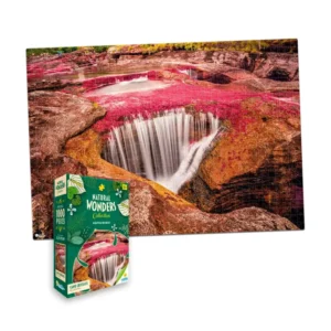 Juego de Mesa RONDA Rompecabezas x 1000 Piezas Caño Cristales