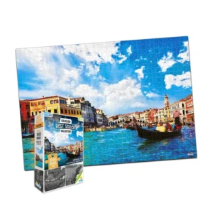 Juego de Mesa RONDA Rompecabezas x 1000 Piezas Italia