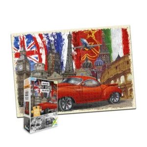 Juego de Mesa RONDA Rompecabezas x 1000 Piezas Travel