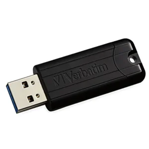 Memoria USB VERBATIM 256 GB PinStripe Negro