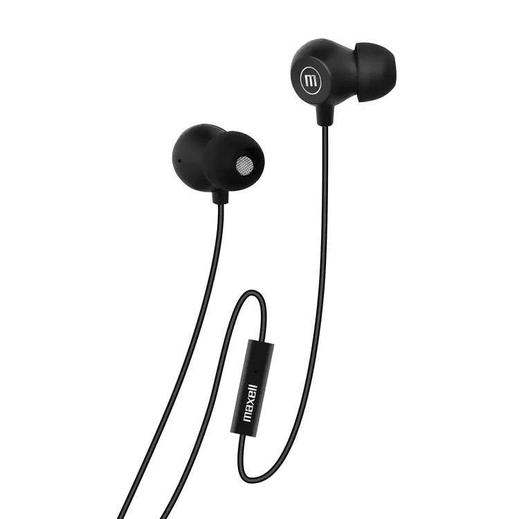 Audífonos MAXELL Alámbricos In Ear Inbax USB-C Negro