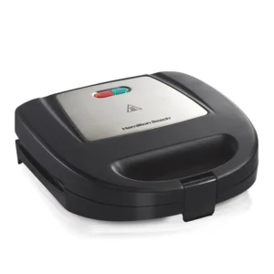 Sanduchera HAMILTON BEACH 25430 Doble Puesto Antiadherente  Negro
