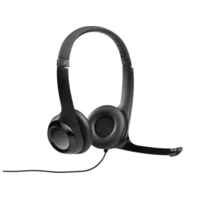 Audífonos de Diadema LOGITECH Alámbricos On Ear H390 USB Negro