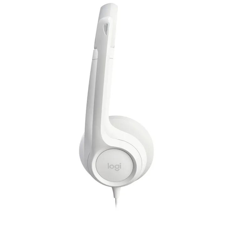 Audífonos de Diadema LOGITECH Alámbricos On Ear H390 USB Blanco - Imagen 4