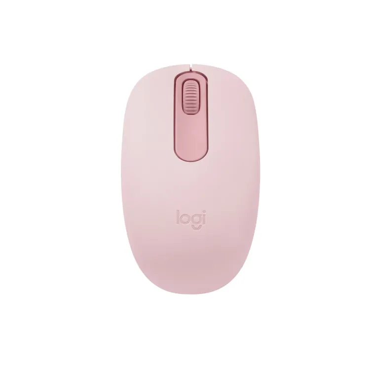 Mouse LOGITECH Óptico Inalámbrico M196 Rosado