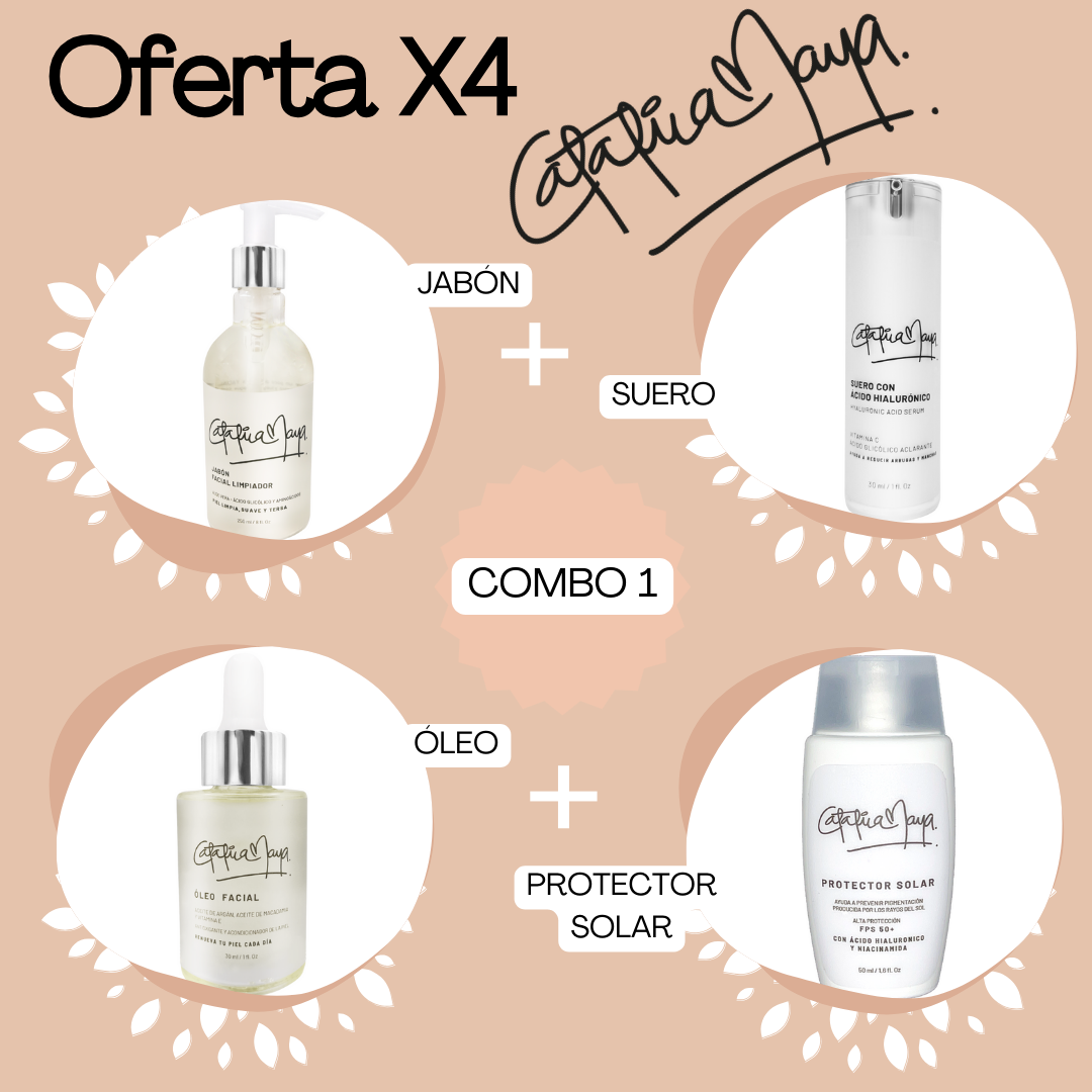 Combo Catalina Maya X4