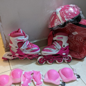 Patines para niñas con kit y luces