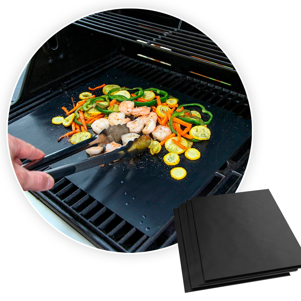 Laminas Antiadherentes BBQ X5 9020