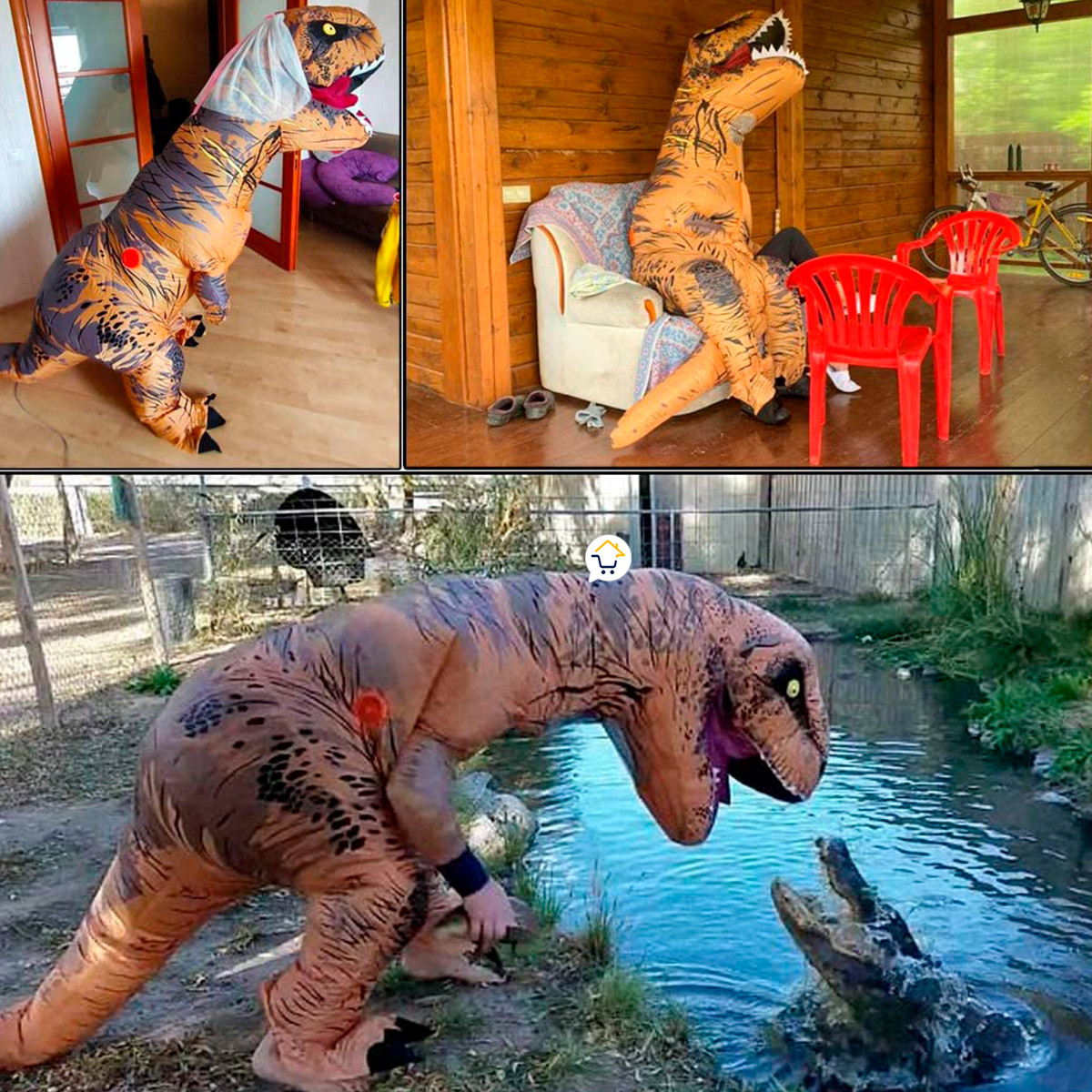 Disfraz Dinosaurio Gigante 810481