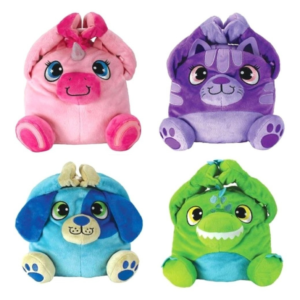 Lonchera de peluche para niños y niñas