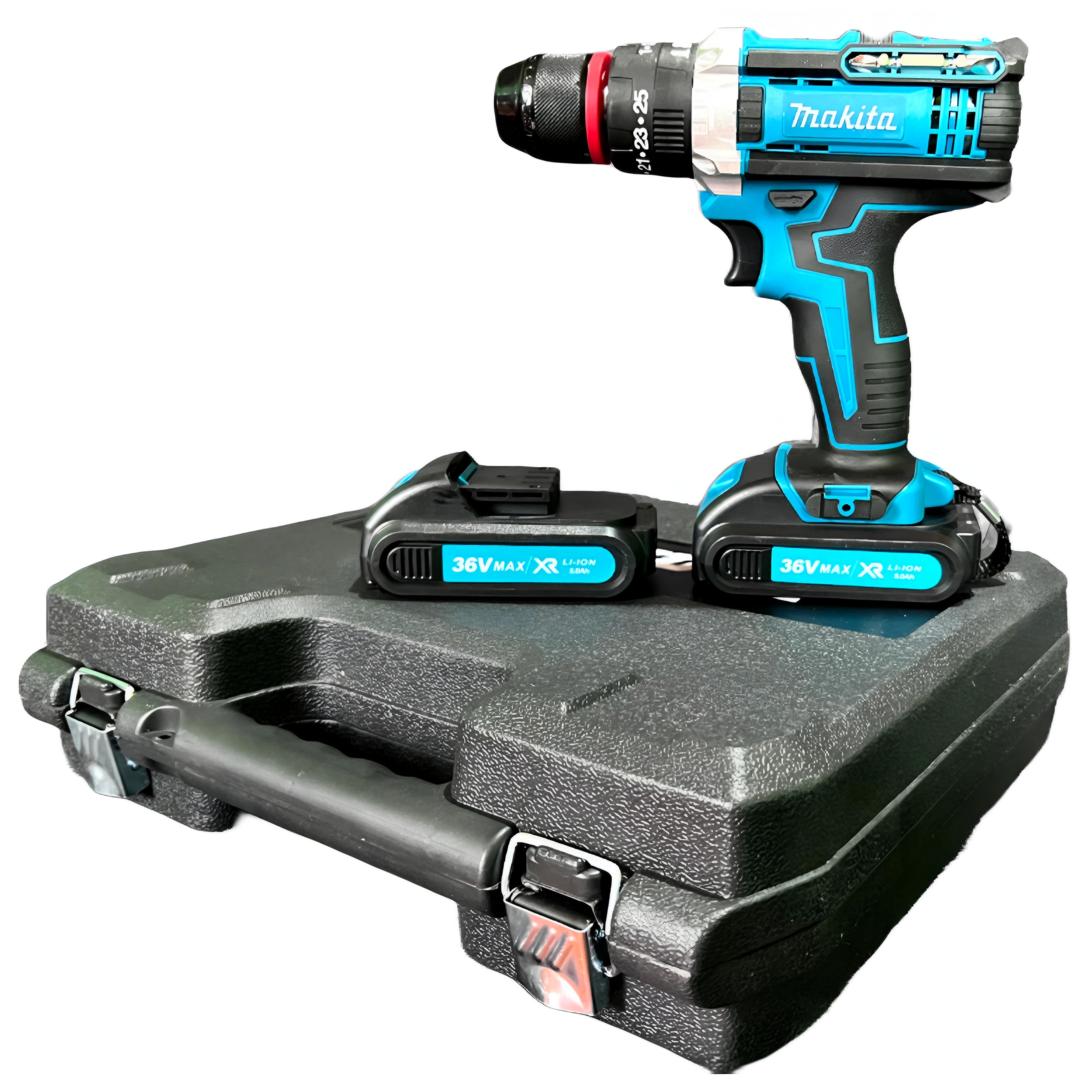TALADRO INALAMBRICO 36V FULL ACCESORIOS