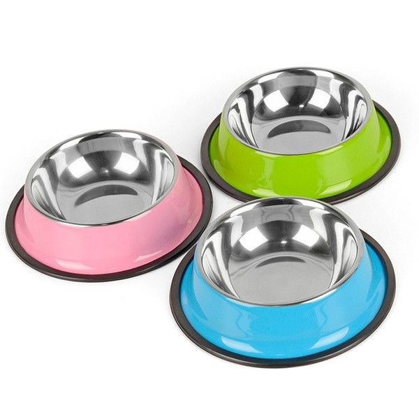 Plato metalico comedero MEDIANO