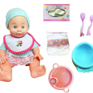 MUÑECO BEBÉ CON ACCESORIOS
