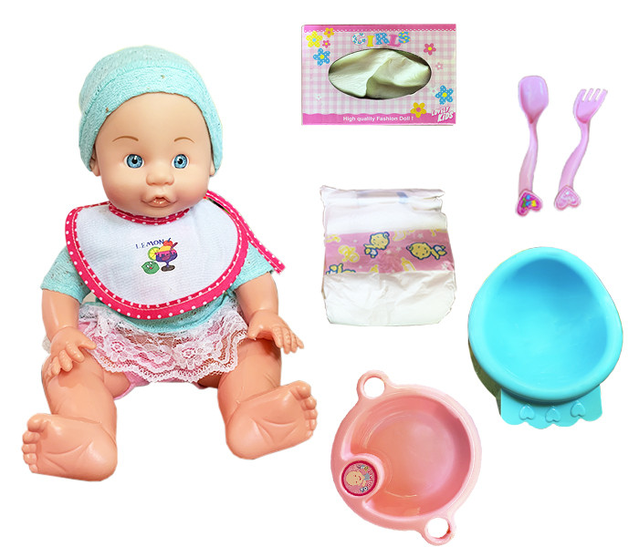 MUÑECO BEBÉ CON ACCESORIOS