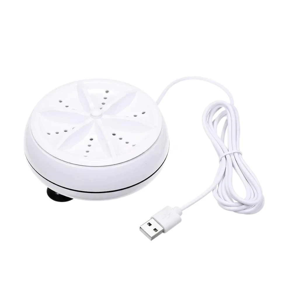 Mini Lavadora Portátil Giratoria USB