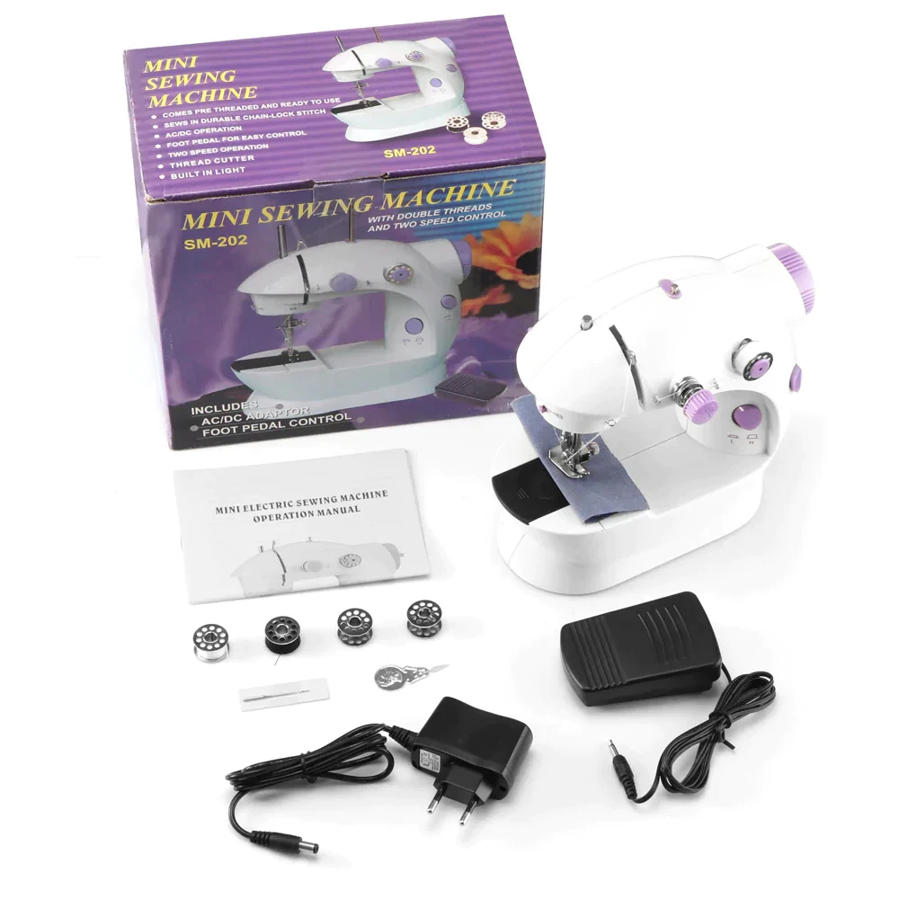 Mini Maquina Coser Portatil Electrica