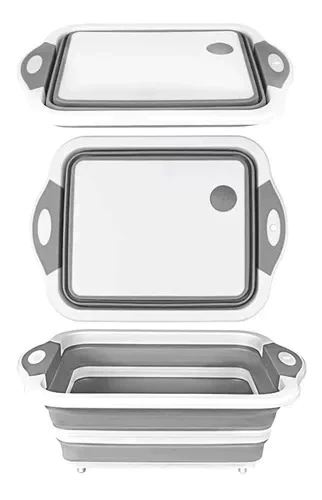 Tabla De Cocina Para Picar Cortar Plegab - Imagen 2