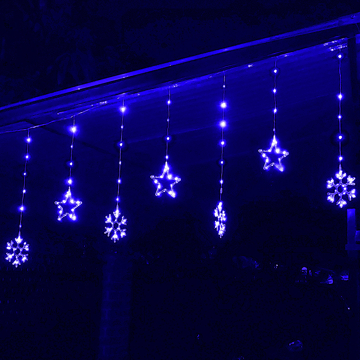 Luces Led Estrellas y Copos 3m 1626 - Imagen 2