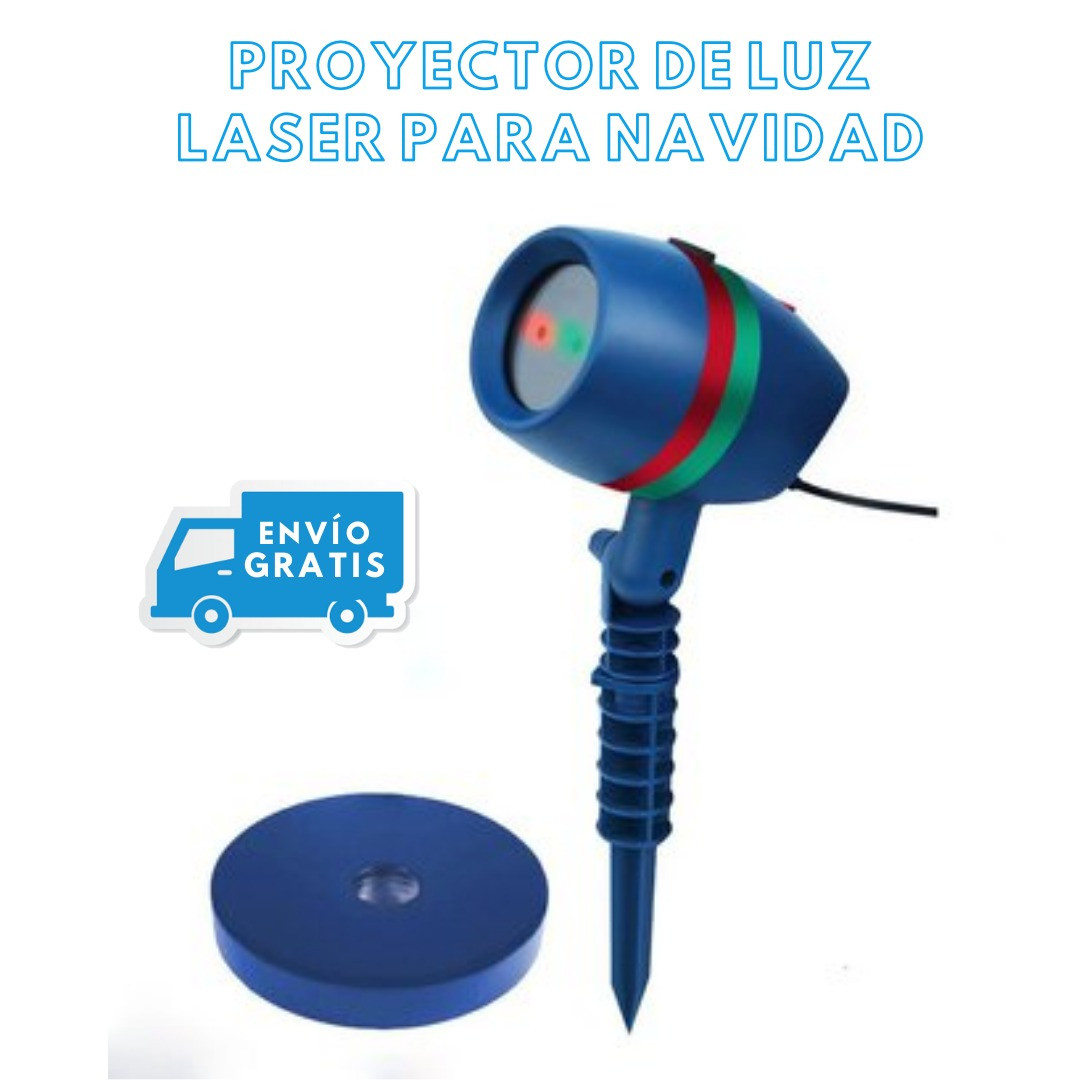 PROYECTOR LASER DE LUZ LED PARA NAVIDAD