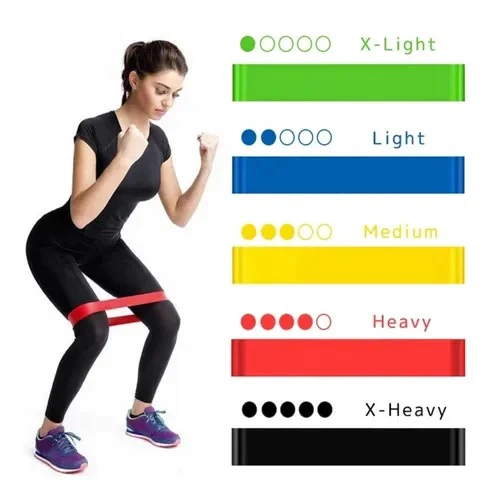 Kit de 5 Bandas elasticas - Imagen 2