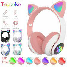 Audífonos Diadema Bluetooth Fm Orejas De
