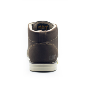 Botin Caterpillar 02 en cuero Marron