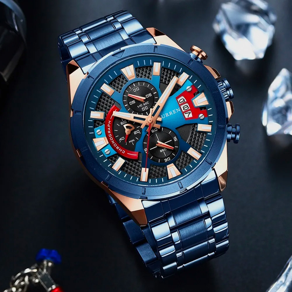 Reloj Curren 8401 Cuarzo Acero Inoxidabl