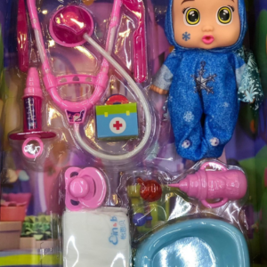 Juguete bebe llorona doctora con accesor