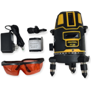 NIVEL LASER 5 LINEAS RECARGABLE +TRIPODE
