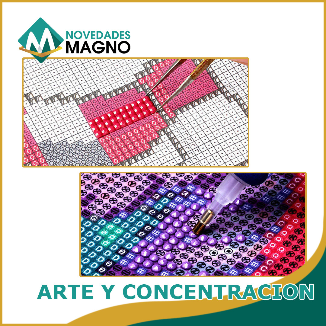 PINTURA DIAMANTE 5D 10CM ANC 15CM ALT