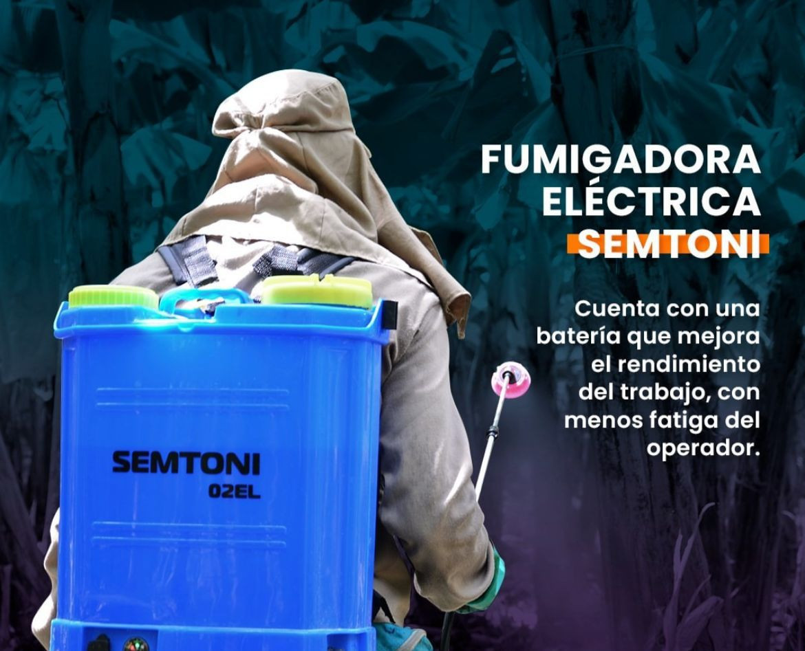 Bomba fumigadora eléctrica