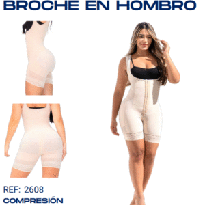 FAJA PIERNA CORTA CON BROCHE/2608